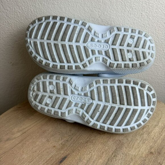 Crocs Classic Lined Clog Light Baby blue Womens‎ Size 6 Mens size 4 - Picture 6 of 8